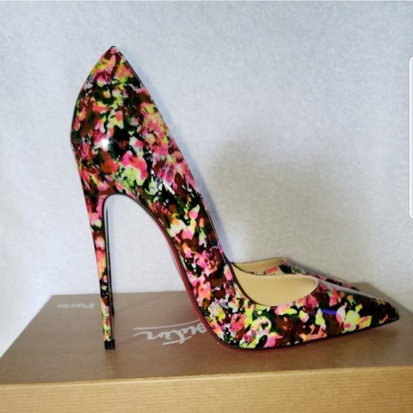 Christian Louboutin Shoes - Christian louboutin so kate multi coloured patent